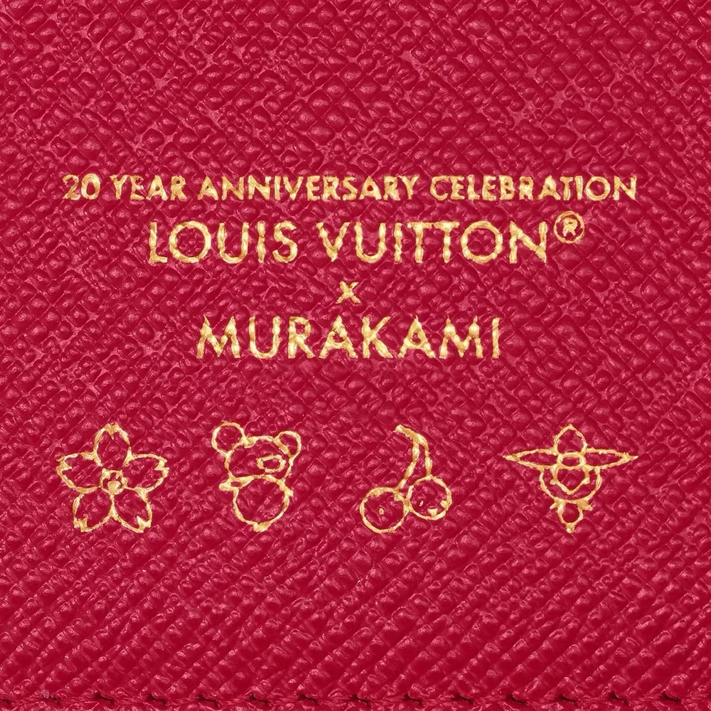 🍒BRANDNEW LIMITED Louis Vuitton x Murakami Monogram LV Cherry Lisa Wallet M13420